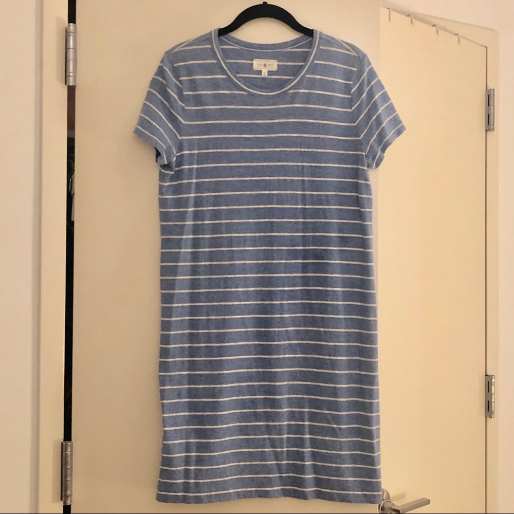 Lou & Grey Striped T-shirt Dress
